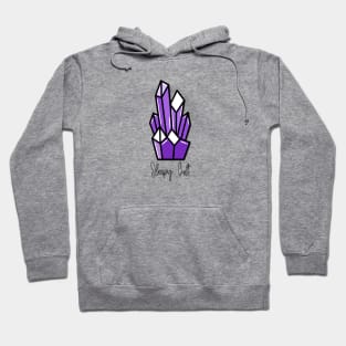 SleepyCult Amethyst Crystal Hoodie